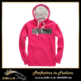 UNIQUE „Pinkes Zebra“ Hoodie