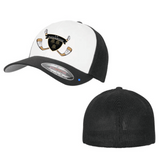 LA Puckhunters - Flexfit Cap black&white