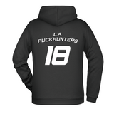 LA Puckhunters - Hoodie gelbgold/schwarz
