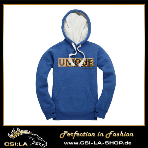 UNIQUE „Blauer Leo“ Hoodie